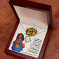 Super Mom - Forever Love Heart Pendant Necklace