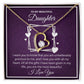 Forever Love Necklace Daughter Gift